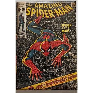 Amazing Spider-Man Comic Book‎ Magnet  Marvel Comics